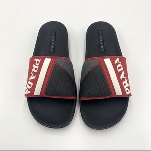 Men’s Prada slides. Pre-loved. Size 9.